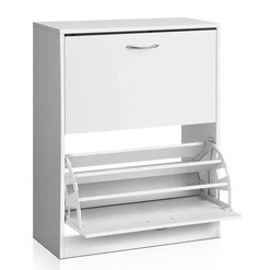 Picture of 2 Door Shoe Cabinet - White