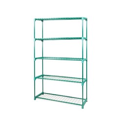 Picture of 2x 5 Tier Plant Shelve Garden Greenhouse Steel Storage Shelving Frame Stand Rack