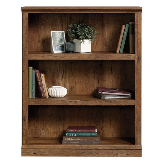 Picture of 3-Shelf Bookcase Vintage Oak in Light Brown by U.S Designs