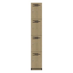 Picture of 4 Door Melamine Locker Assorted Rapidline