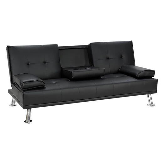 Picture of Aaren Faux Leather Sofa Bed Assorted Unique Home