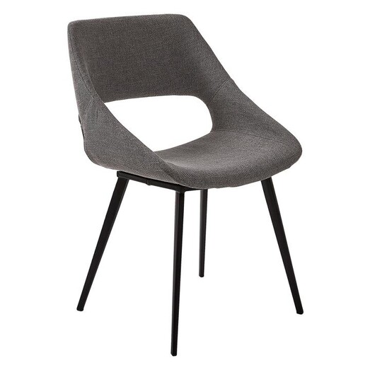 Picture of Abram Dining Chair in Dark Grey by Vida & Co.