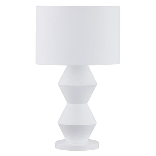 Picture of Abstract Table Lamp in White by CAFE Lighting & Living