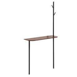Picture of Adamme Metal Console Table Black/Brown Vida & Co.
