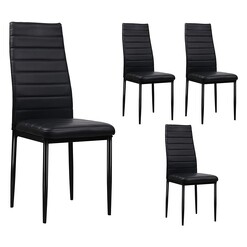 Picture of Adna Dining Chair (Set of 4) Faux Leather Assorted Resort Living