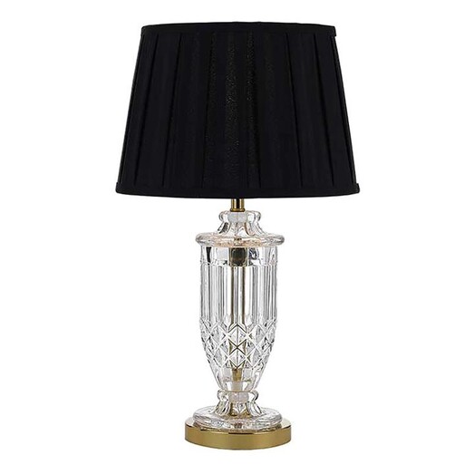 Picture of Adria Table Lamp in Black by Telbix