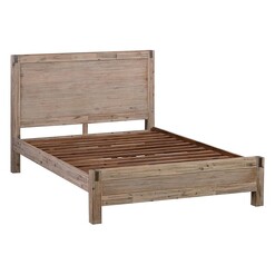 Picture of Adriel Wooden Bed Acacia Assorted Rothbury Home