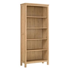 Picture of Akara 5-Tier Bookshelf Chipboard Oak U.S Designs