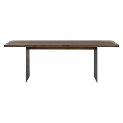 Picture of Akerman Dining Table Wood Brown/Black Living by Design