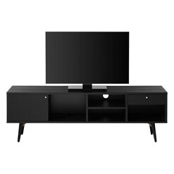 Picture of Akira Entertainment Unit Melamine Black HOMESTAR