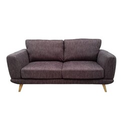 Picture of Alaska 2 Seater Sofa, Brown Fabric Rothbury Home