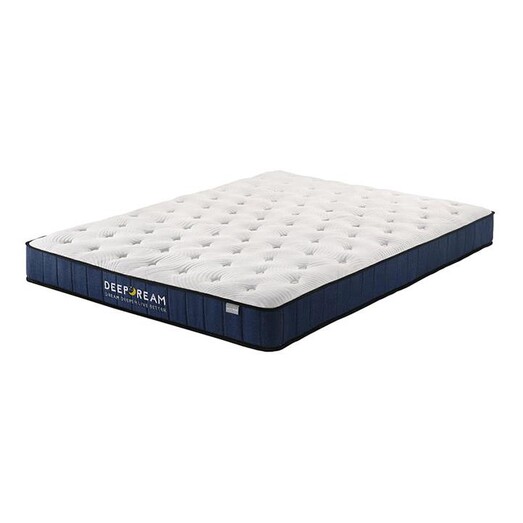 Picture of Alberra Cool Gel Hybrid Memory Foam Mattress Fabric White/Blue Deep Dream Picture of Alberra Cool Gel Hybrid Memory Foam Mattress Fabric White/Blue Deep Dream