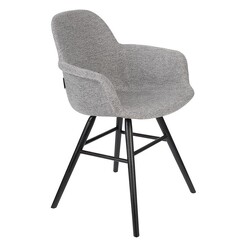 Picture of Albert Kuip Upholstered Dining Armchair Polypropylene Assorted Zuiver