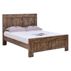 Picture of Albus Timber King Bed Pine Natural Beaumont & Braddock