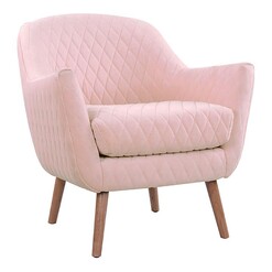 Picture of Alexo Velvet Dining Chair Blush D&D Design