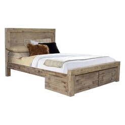 Picture of Alice Storage Bed Wood Natural/Brown Beaumont & Braddock