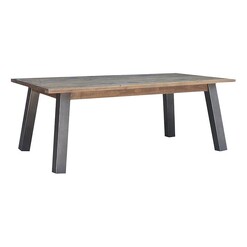 Picture of Alkmaar Reclaimed Wood Dining Table Brown Beaumont & Braddock