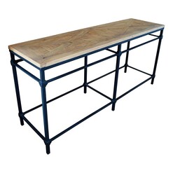 Picture of Allan Console Table Wood Natural Jac Home Living