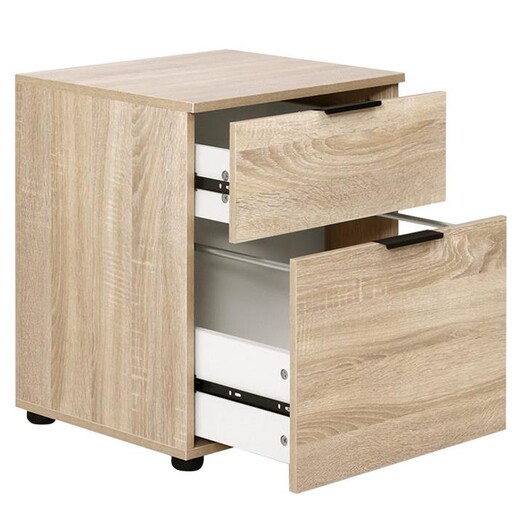 Picture of Alonso 2-Drawer Office Filing Cabinet MDF Natural Resort Living