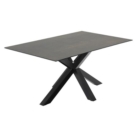 Picture of Alonzo Dining Table, Iron Moss Ceramic/Black Steel Black/Iron Moss Vida & Co.