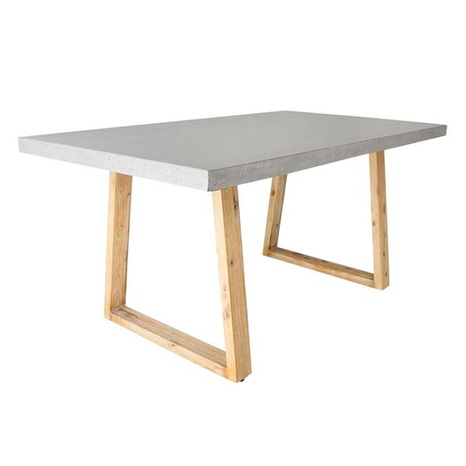 Picture of Alta Rectangular Dining Table, Wood Legs Natural Mineral Assorted ElkStone