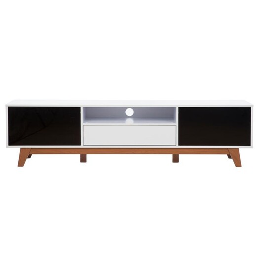 Picture of Altitude Entertainment Unit MDF Black/White Huali