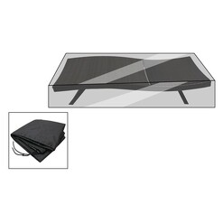 Picture of Alyse Outdoor Sun Lounger Cover in Black by Homeflex