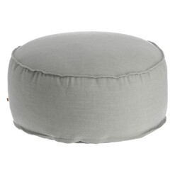Picture of Amber Round Upholstered Ottoman, Large Fabric Assorted Vida & Co.
