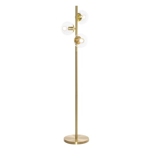 Picture of Amilla Floor Lamp in Gold/White by Amalfi