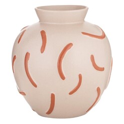 Picture of Andaman Rounded Glazed Vessel in Brown by Amalfi
