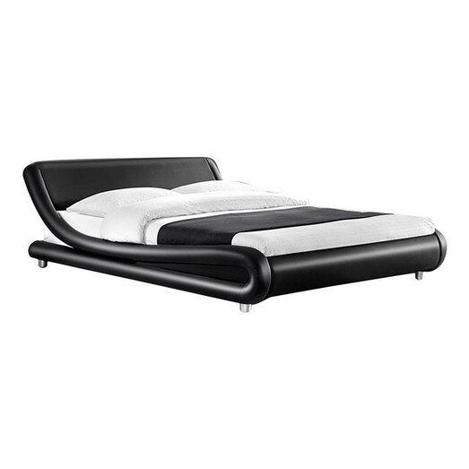 Picture of Andersen Bed Faux Leather Black Resort Living Picture of Andersen Bed Faux Leather Black Resort Living