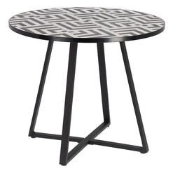 Picture of Andie Ceramic Side Table Black Vida & Co.