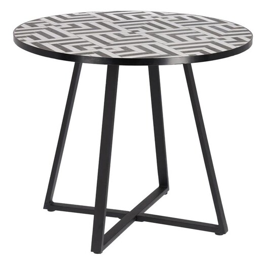 Picture of Andie Ceramic Side Table Black Vida & Co.