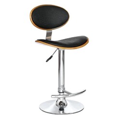 Picture of Andir Bar Stool Faux Leather Black Dover Mason