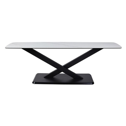 Picture of Andor Ceramic & Glass Entertainment Unit White Moonstone Bay Road Designs