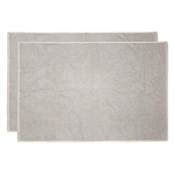 Picture of Angove Set of 2 Bath Mats in Beige by Bambury