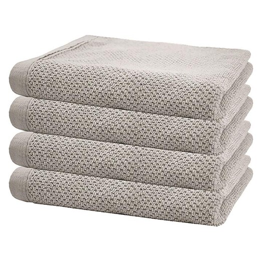 Picture of Angove Set of 4 Hand Towels in Beige by Bambury