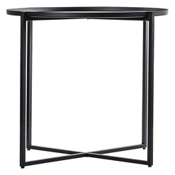 Picture of Anna Side Table Metal Black Castle Road Interiors