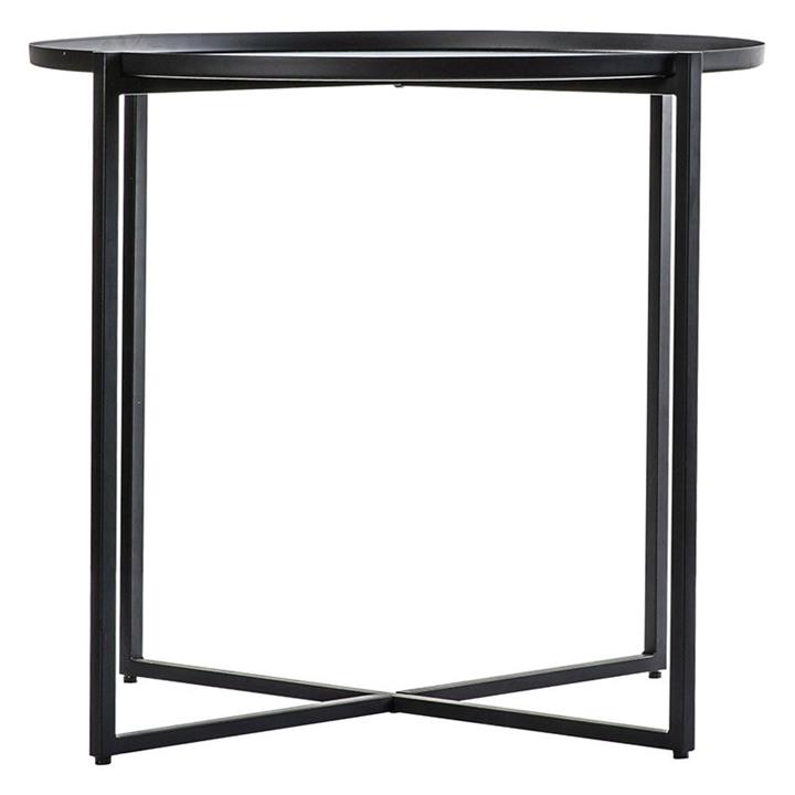 Picture of Anna Side Table Metal Black Castle Road Interiors