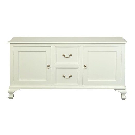 Picture of Annalise 2 Drawer Timber Buffet in White by Kayu Estate Picture of Annalise 2 Drawer Timber Buffet in White by Kayu Estate