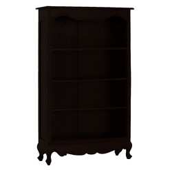 Picture of Annalise Timber Bookshelf, Chocolate Mahogany Kayu Estate