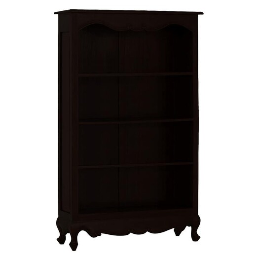 Picture of Annalise Timber Bookshelf, Chocolate Mahogany Kayu Estate
