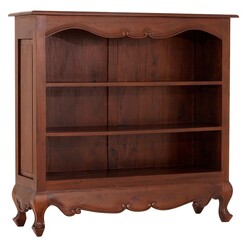 Picture of Annalise Timber Bookshelf, Mahogany Kayu Estate