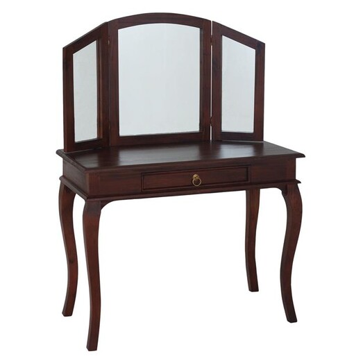 Picture of Annalise Timber Dressing Table, Mahogany Kayu Estate