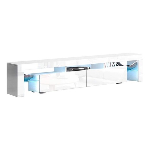 Picture of Anton LED Entertainment Unit MDF White Resort Living Picture of Anton LED Entertainment Unit MDF White Resort Living