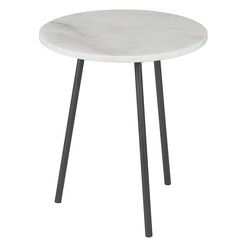 Picture of Arden Marble Side Table Assorted Zanui Collection