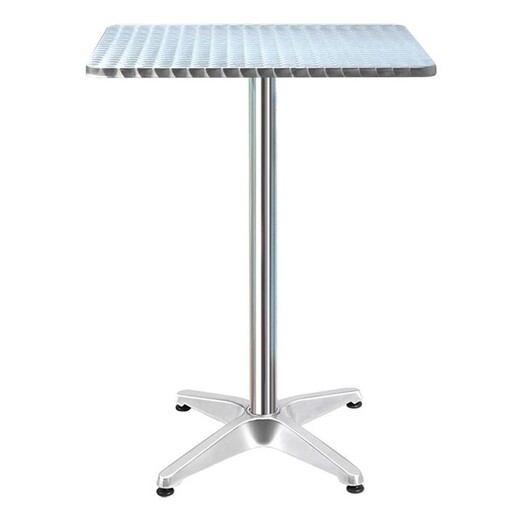 Picture of Arendt Bar Table, Silver Metal Frisse Outdoors Picture of Arendt Bar Table, Silver Metal Frisse Outdoors