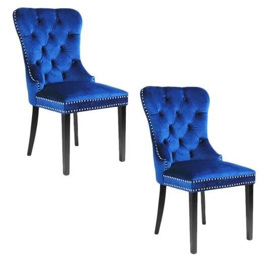 Picture of Aria Velvet Dining Chair (Set of 2) Assorted Emporium Oggetti