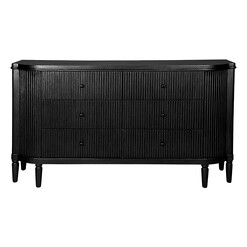 Picture of Arielle Chest of Drawers in Black by CAFE Lighting & Living