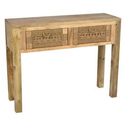 Picture of Arizona Console Table Wood Natural Casa Uno